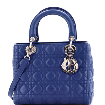 Christian Dior Lady Dior Bag Cannage Quilt Lambskin Medium