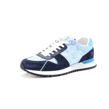 Louis Vuitton Men's Run Away Sneakers Monogram Canvas and Suede