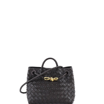 Bottega Veneta Andiamo Top Handle Bag Intrecciato Nappa Small
