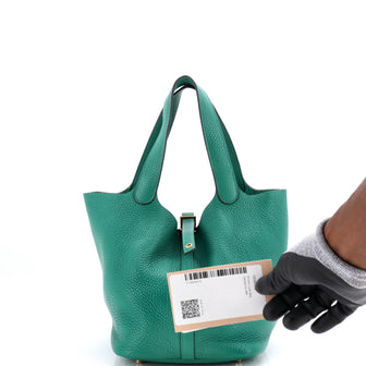 Hermes Picotin Lock Bag Clemence MM