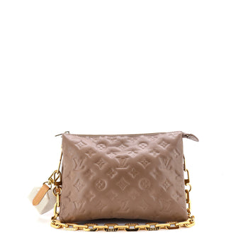 Louis Vuitton Coussin Bag Monogram Embossed Lambskin PM