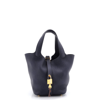 Hermes Picotin Lock Bag Clemence PM