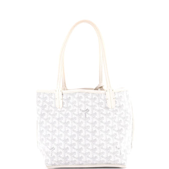 Goyard Anjou Reversible Tote Coated Canvas Mini
