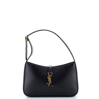 Saint Laurent Le 5 a 7 Hobo Leather Small