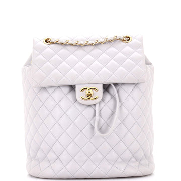 Chanel Urban Spirit Backpack Quilted Lambskin Large