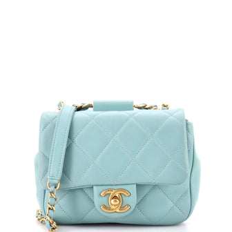 Chanel In The Loop Flap Bag Quilted Lambskin Small