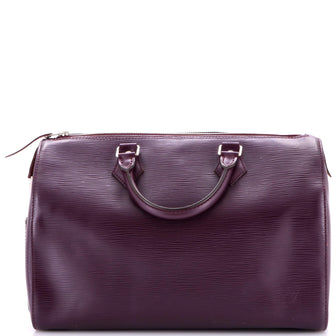 Louis Vuitton Speedy Handbag Epi Leather 30