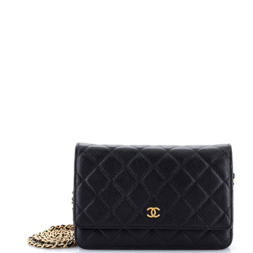 Chanel Wallet on Chain Quilted Caviar