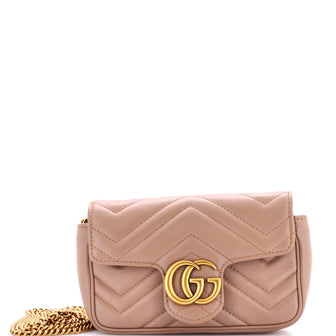 Gucci GG Marmont Flap Bag Matelasse Leather Mini