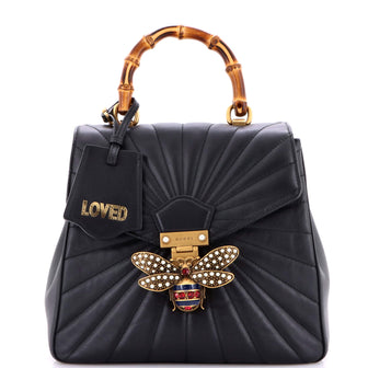 Gucci Queen Margaret Backpack Quilted Leather Small