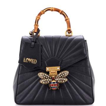 Gucci Queen Margaret Backpack Quilted Leather Small