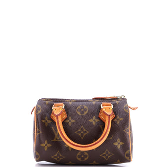 Louis Vuitton Speedy Mini HL Handbag Monogram Canvas