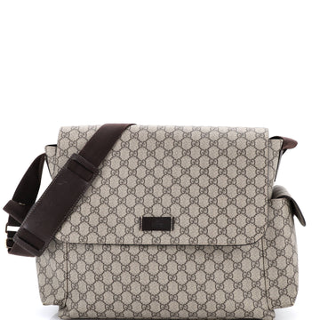 Gucci Diaper Bag GG Coated Canvas