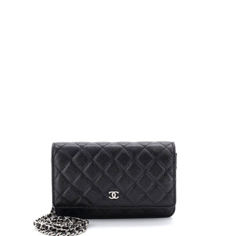 Chanel Wallet on Chain Quilted Caviar