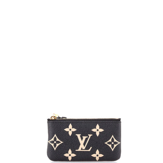 Louis Vuitton Key Pouch Bicolor Monogram Empreinte Giant
