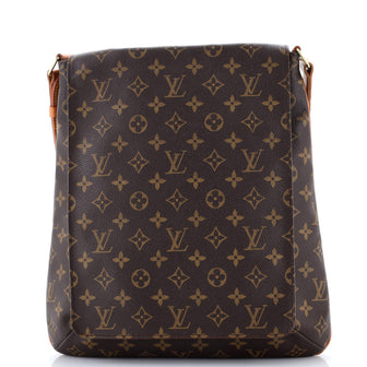 Louis Vuitton Musette Salsa Handbag Monogram Canvas GM