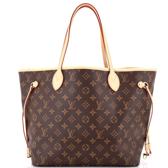 Louis Vuitton Neverfull NM Tote Monogram Canvas MM