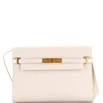 Saint Laurent Manhattan Shoulder Bag Leather Medium