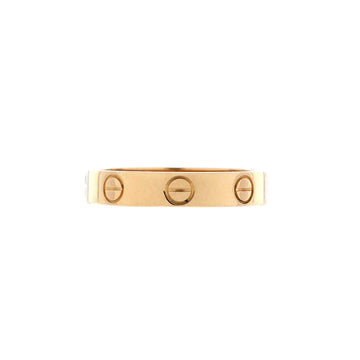 Cartier Love Wedding Band Ring 18K Yellow Gold