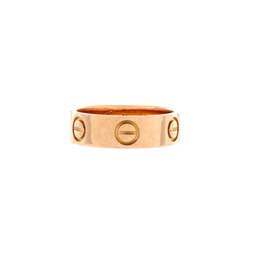 Cartier Love Band Ring 18K Yellow Gold