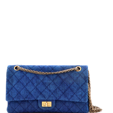 Chanel Reissue 2.55 Flap Bag Quilted Denim 226