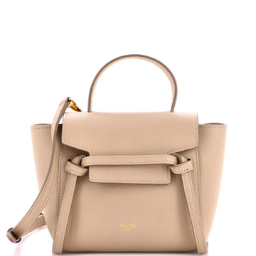 Celine Belt Bag Textured Leather Pico