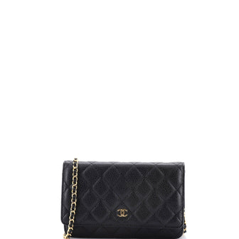 Chanel Wallet on Chain Quilted Caviar