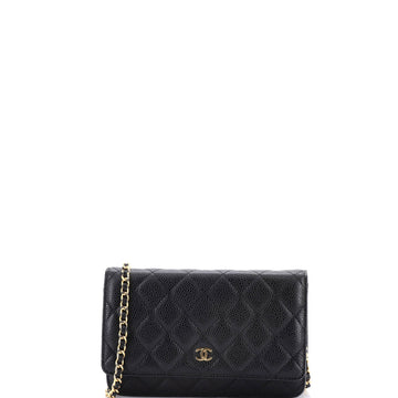 Chanel Wallet on Chain Quilted Caviar