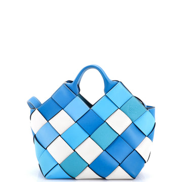 Loewe Woven Basket Bag Leather Small