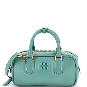 Miu Miu Arcadie Top Handle Bag Leather Regular
