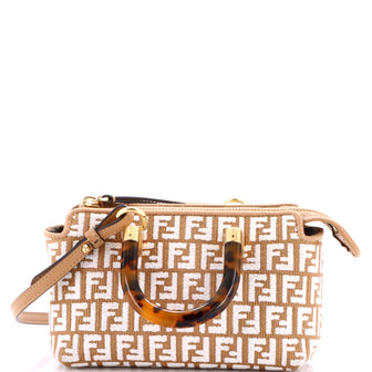 Fendi By The Way Top Handle Bag Zucca Tapestry Mini