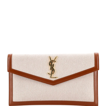 Saint Laurent Uptown Pouch Printed Canvas