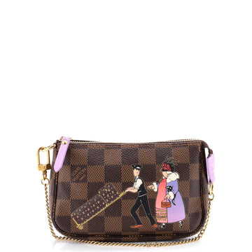 Louis Vuitton Pochette Accessoires Limited Edition Damier Mini