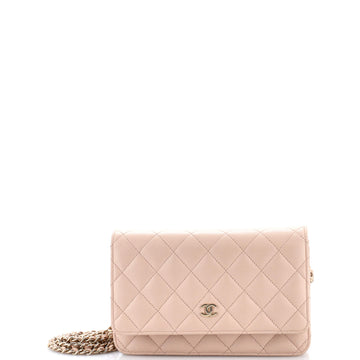 Chanel Wallet on Chain Quilted Caviar