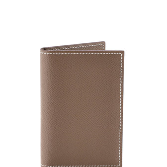 Hermes MC2 Euclide Card Holder Case Leather