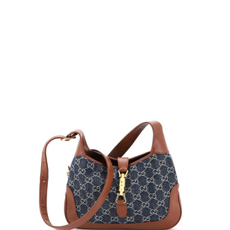 Gucci Jackie 1961 Hobo GG Denim Small