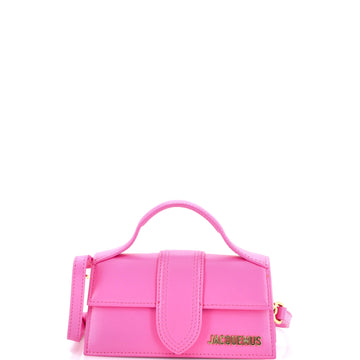 Jacquemus Le Bambino Top Handle Flap Bag Leather