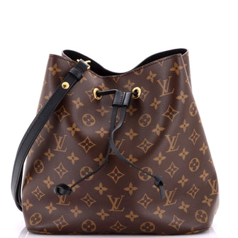 Louis Vuitton NeoNoe Handbag Monogram Canvas with Leather MM
