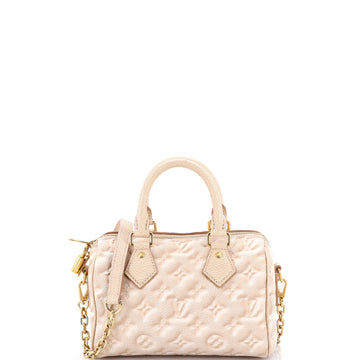 Louis Vuitton Speedy Bandouliere Bag Stardust Monogram Empreinte Leather 20