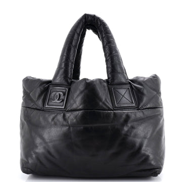 Chanel Coco Cocoon Reversible Tote Quilted Lambskin Small