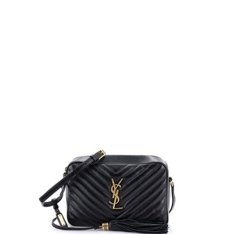 Saint Laurent Lou Camera Bag Matelasse Chevron Leather Small