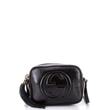 Gucci Soho Disco Crossbody Bag Patent Small