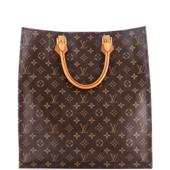 Louis Vuitton Sac Plat Bag Monogram Canvas