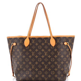 Louis Vuitton Neverfull Tote Monogram Canvas MM