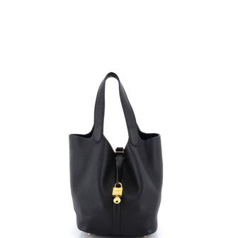 Hermes Picotin Lock Bag Clemence MM