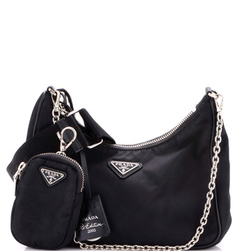 Prada Re-Edition 2005 Shoulder Bag Tessuto Small