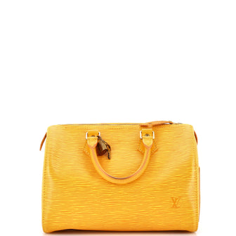 Louis Vuitton Speedy Handbag Epi Leather 25