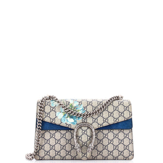 Gucci Dionysus Bag Blooms Print GG Coated Canvas Small