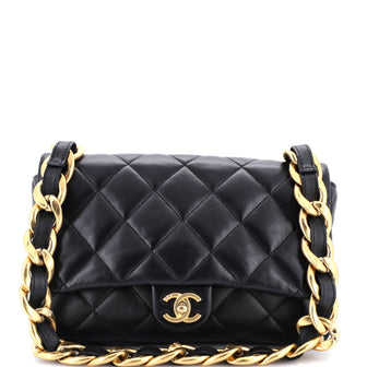 Chanel Funky Town Flap Bag Quilted Lambskin Large
