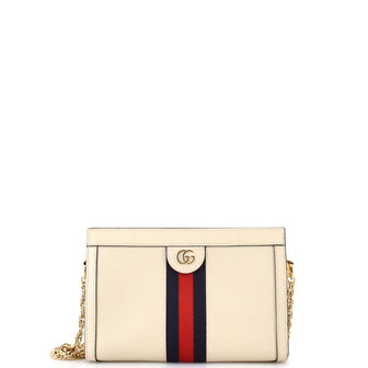 Gucci Ophidia Chain Shoulder Bag Leather Small
